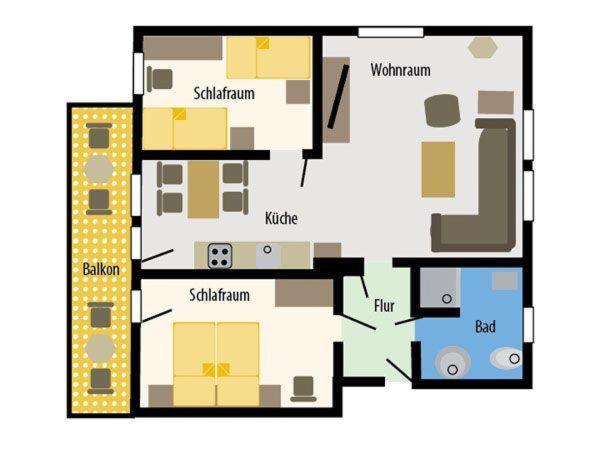 Haus-Karin-Ferienwohnung-2 比苏姆 外观 照片